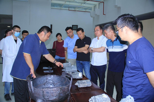 The Henan Museum to undertake the conservation and restoration project of Pingdingshan's metal relics