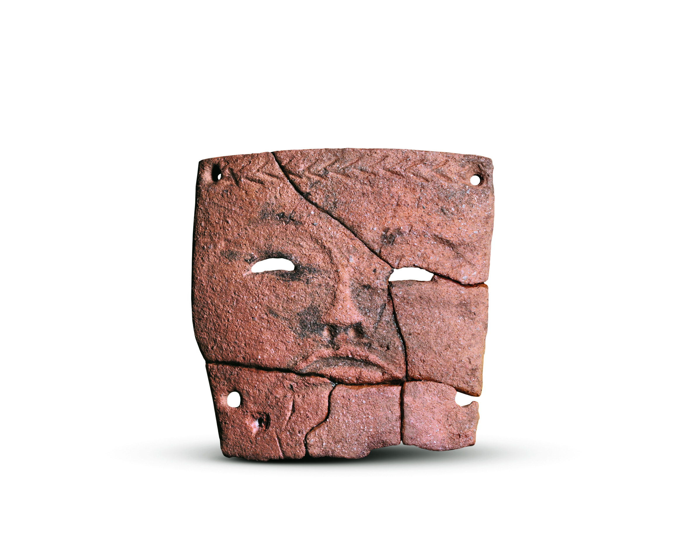 Pottery Mask of human face